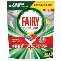 Fairy Platinum Plus All in One Anti-Dull Lemon dishwasher tablet 59 pcs