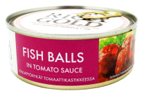 Riga Gold Fish balls in tomato sauce 240g