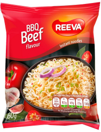 Reeva BBQ Beef flavored noodles 60g