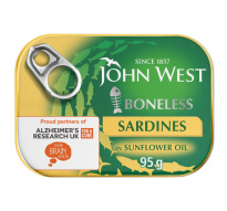 John West Sardine Sunflower Oil 95/67g
