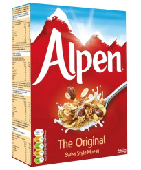 Alpen Original mysli 550 g 