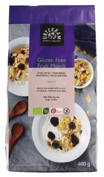 Urtekram fruit muesli 400g (gluten-free) 
