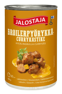 Jalostaja Broiler Chicken Ball curry sauce 400g 