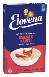 Elovena instant porridge apple-cinnamon 6x35g
