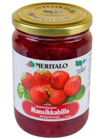 Meritalo Finnish strawberry jam 410g