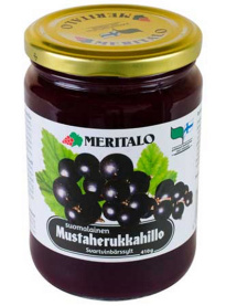 Meritalo Finnish Blackcurrant Jam 410g