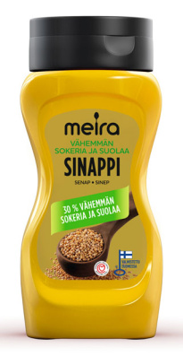 Meira Mustard less sugar and salt 250g
