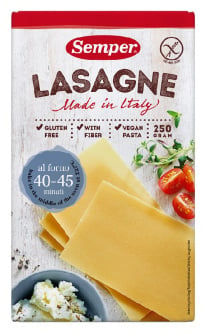 Semper Lasagne 250g (Gluten-free)
