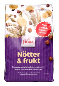 Finax Muesli Nut & Fruit 650g