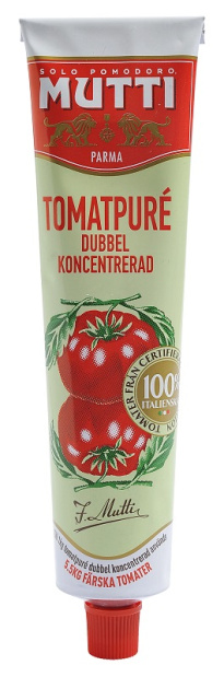 Mutti double concentrated tomato paste 130g