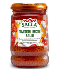 Sacla Sun-Dried Tomato-Garlic Pasta Sauce 190g