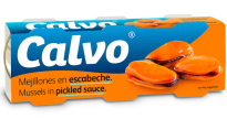 Calvo Mussels in spiced broth 3x80g