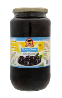 D.Fernando Black Olives Stoneless "Glass" 920g
