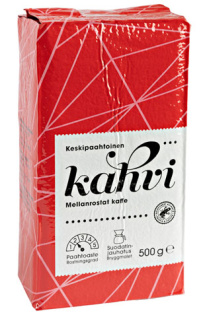 Menu medium roast coffee 500g filter grind RFA