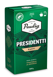 Presidentti coffee, pan-ground, 500g