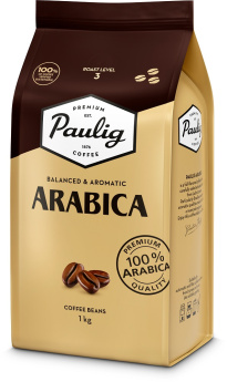 Paulig Arabica coffee beans 1 kg