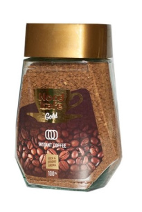 Nord Kafe Gold Instant Coffee Glass Jar 100g