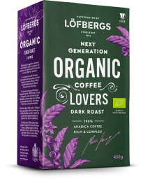 Löfbergs Organic Filter Coffee Dark 450g