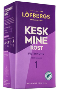 LÖFBERGS Filter coffee medium roast 500g
