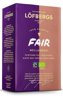 Löfbergs Fair Medium Roast Coffee 450 g Rainforest Alliance