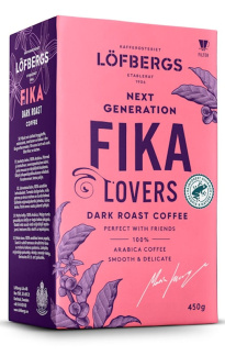 Löfbergs Next Generation Coffee Lovers Fika Dark Roast groundcoffee 450 g rfa 