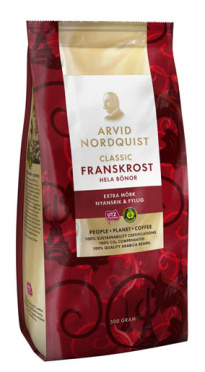 Arvid Classic Franskrost Coffee Beans 500g