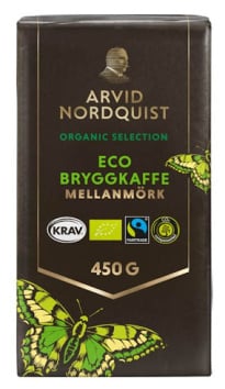 Arvid Selection coffee Eco Fair Trade organic 450g