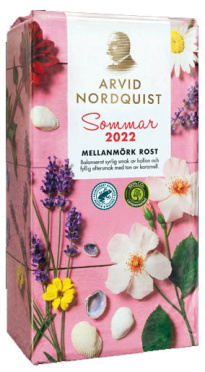 ARVID NORDQUIST Classic Sommar coffee (medium dark roast) 500g