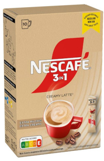 Nescafé 3in1 Creamy Latte 10kpl/150g instant coffee 