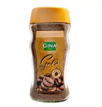 Gina Gold Instant Coffee Glass Jar 200g