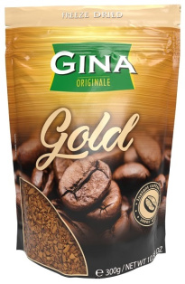 Gina Gold Instant Coffee ( Refill ) 300g