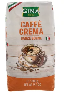 Gina Coffee Crema Coffee Beans 1000g