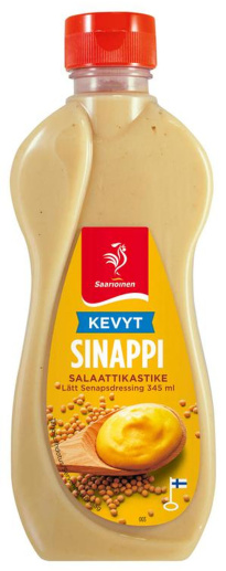 Saarioinen Light Mustard Salad Dressing 345ml