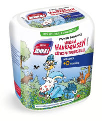 Herra Hakkarainen's xylitoldrops with vitamin D 55g. Blueberry