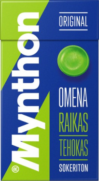 Mynthon Apple + C Pastil 31g sugar free