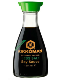 Kikkoman Soya sauce less salt 150ml