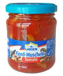 Larsen Mussels in tomato sauce 200g