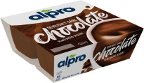 Alpro soya pudding 4x125g Dark chocolate