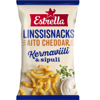 Estrella Lentil Snacks Sourcream 125g