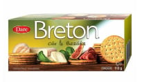 Dare Breton Crackers Basil & Olive oil 112g