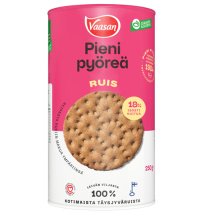 Vaasa small round whole grain rye crispbread 250g