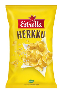 Estrella Herkku salted potato chips 275g