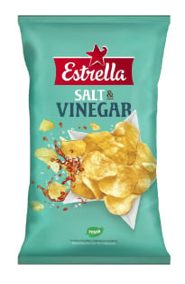 Estrella Salt & Vinegar Chips 275g