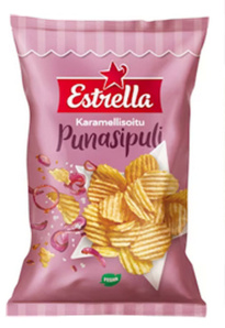 Estrella Caramelized Red Onion Chips 275g