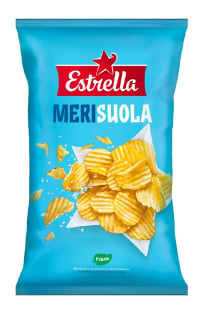 Estrella Sea salt chips 275g