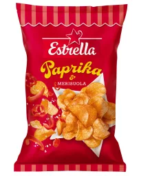 Estrella Paprika & Sea Salt chips bag 275g 