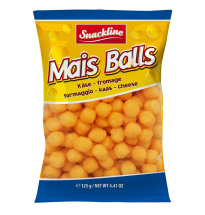 Snackline Salty Cheese Ball Snacks 125g