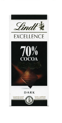 Lindt  70% Dark Chocolate Sea Salt 100g