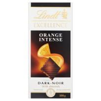 Lindt Excellence Orange 100g