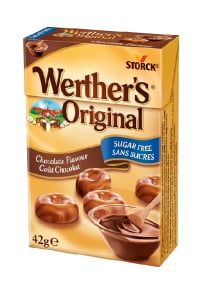 Werthers's Original crème caramel sugar-free chocolate 42g